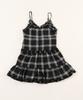 [WEGO] WC Frill Check Camisole Dress Women's F Black