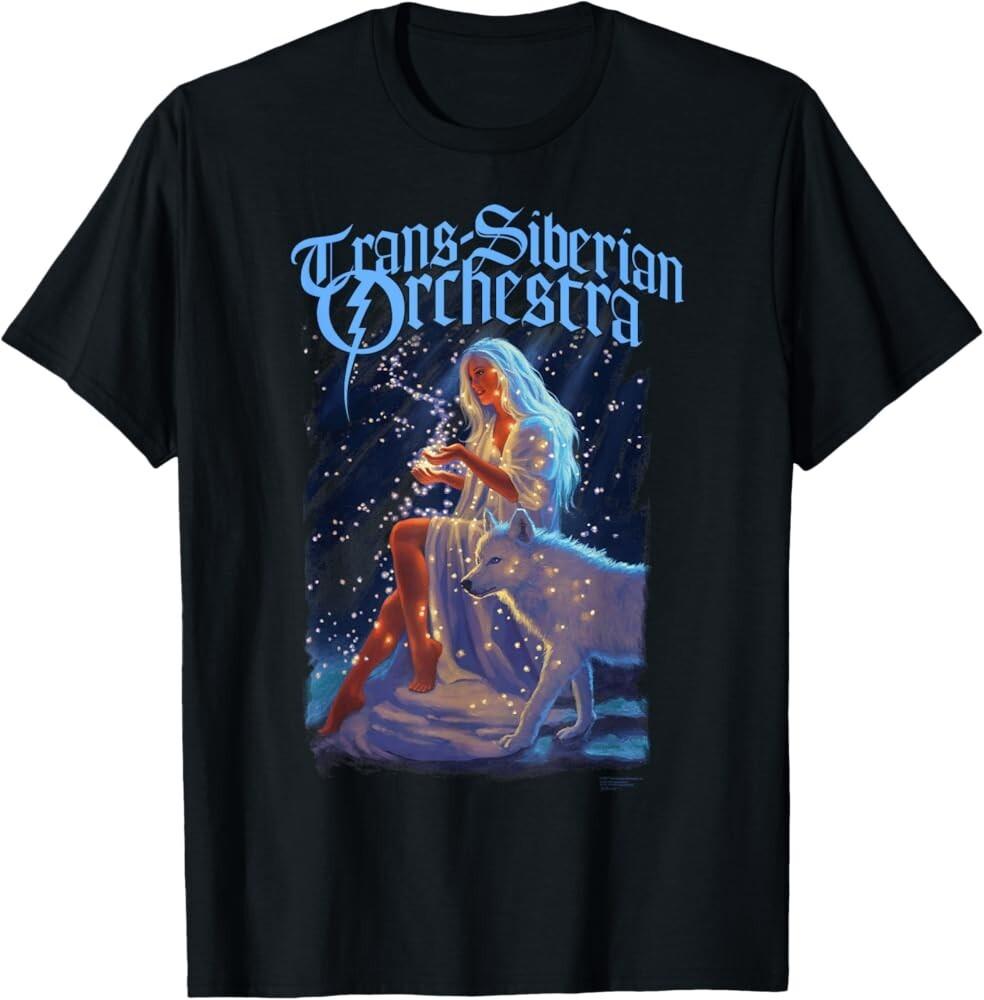 Trans Siberian Orchestra Snow Queen Shirt Black Unisex S-5XL EM0584 Unisex T-Shirt S