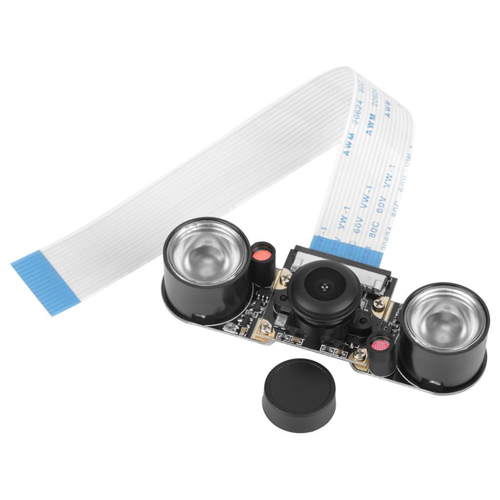 5 Million Pixels Night Vision 130 Degrees  Viewing Angle Camera Module Board For Raspberry Pi B 3 2