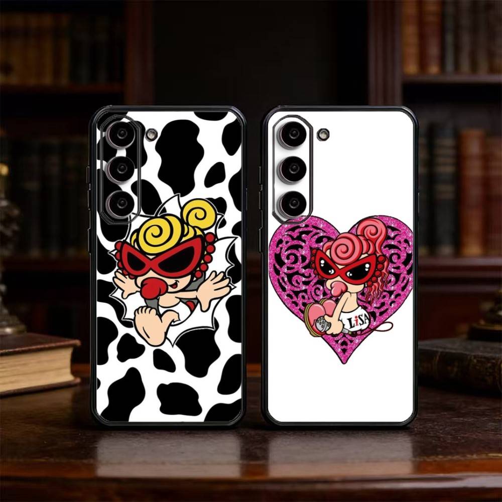 H-Hysteric COLORFUL M-Mini Phone Case For Samsung Galaxy A20,21s,22,31,32,52,53,72,73,80,91 Soft Black Shell