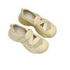 High-end Fashion Mesh Thick-soled Hollow Little White Shoes Women's 2025 Summer Versatile Casual Board Shoes Velcro Light