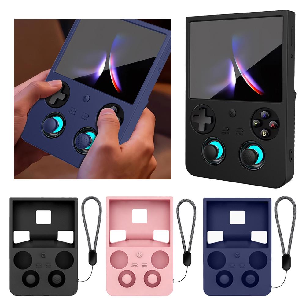For ANBERNIC RG 477V Protective Case Retro Silicone Anti-drop Soft Shell For ANBERNIC Handheld Game Console Accessories