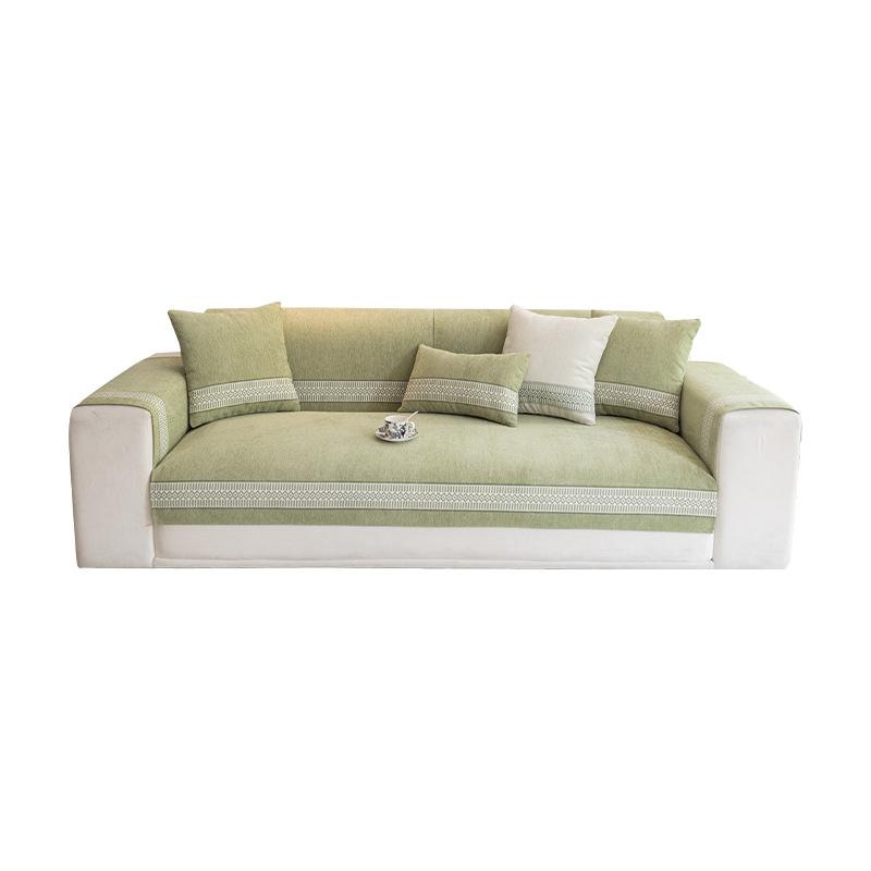 Sofa Cushion, New All-season Universal Leather Sofa Cover, Simple and Modern Light Luxury Cover, Cloth Towel, Seat Cushion
