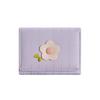 Flower Bag~ Simple Multi-Color Three-Fold Change Bag For Women'S High-End Sense Of Simple Flower Wallet