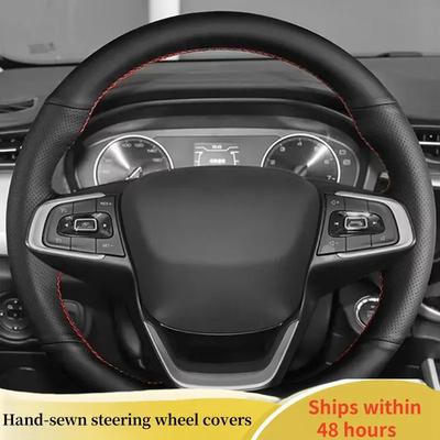 Microfiber Leather Car Steering Wheel Cover For Honda CRV CR-V 2007 2008 2009 2010 2011 Steering Wheel Car Accessory