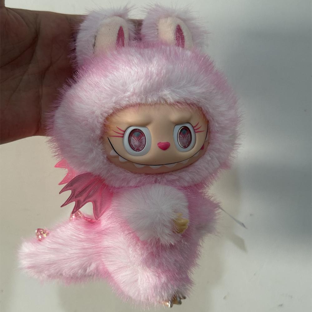 High Quality Labubu Zimomo Angel Vinyl Face Doll Children'S Toy Festival Birthday Christmas New Year Gift Desk Collection Decoration