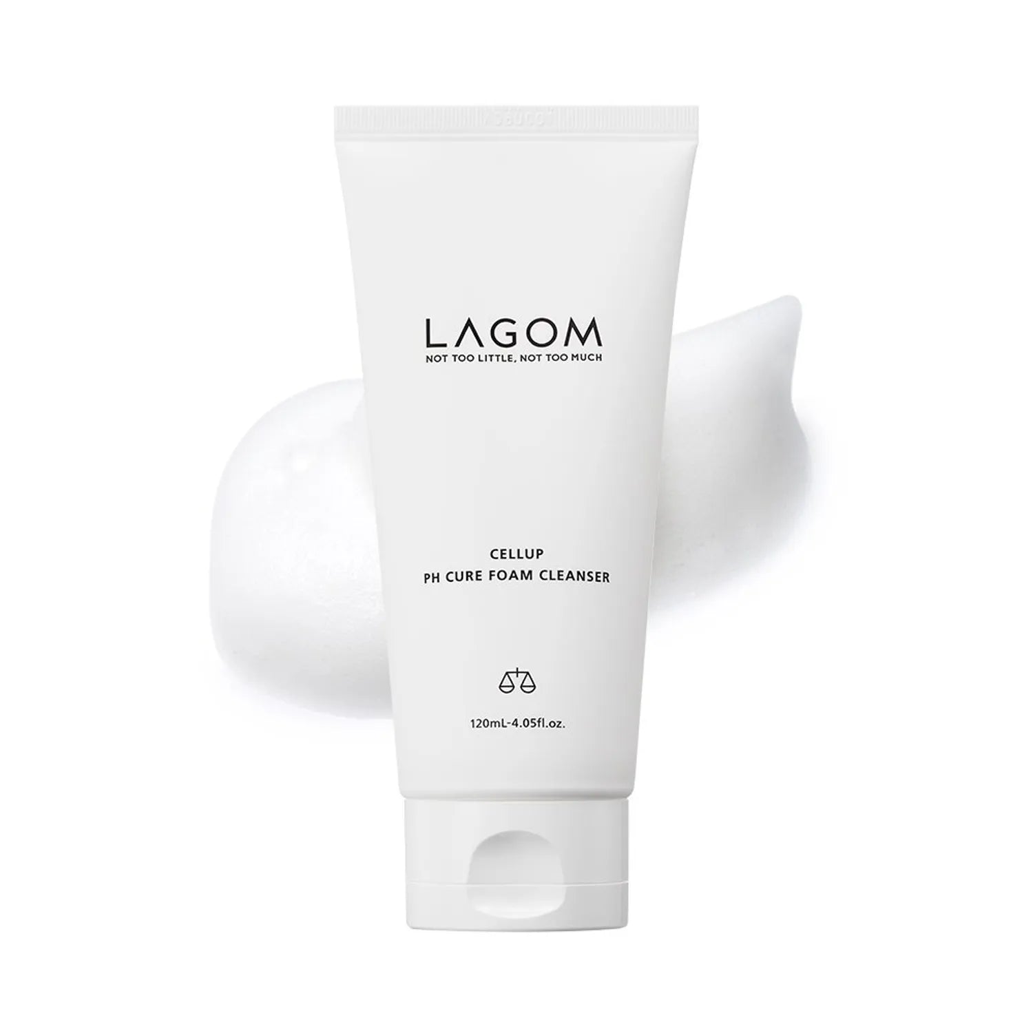 Lagom Cellup pH Cure Foam Cleanser 120mL 1ea