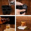 Reusable Whisky Ice Cube Tray Food Grade Ice Cup Tray Maker Kitchen Bar Accessories Cake Dessert Mousse Moulds Baking Supplies