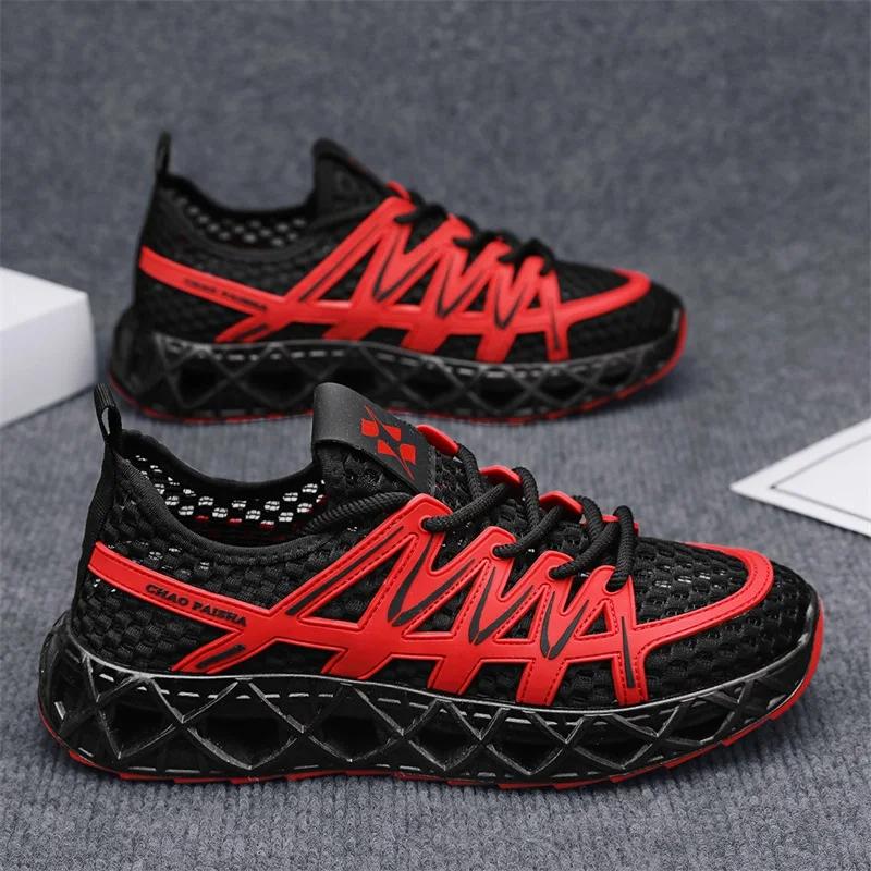 New 2025 Summer Original Mens Sneakers Big Size Athletic Breathable Mesh Casual Sport Shoes Best Selling Water Shoes tenis jeans
