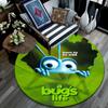 A Bug's Life pattern round rug,Carpet Rug for Living Room Bedroom Playroom ,Non-slip Floor Mat,Holiday Gifts and Birthday Gifts.