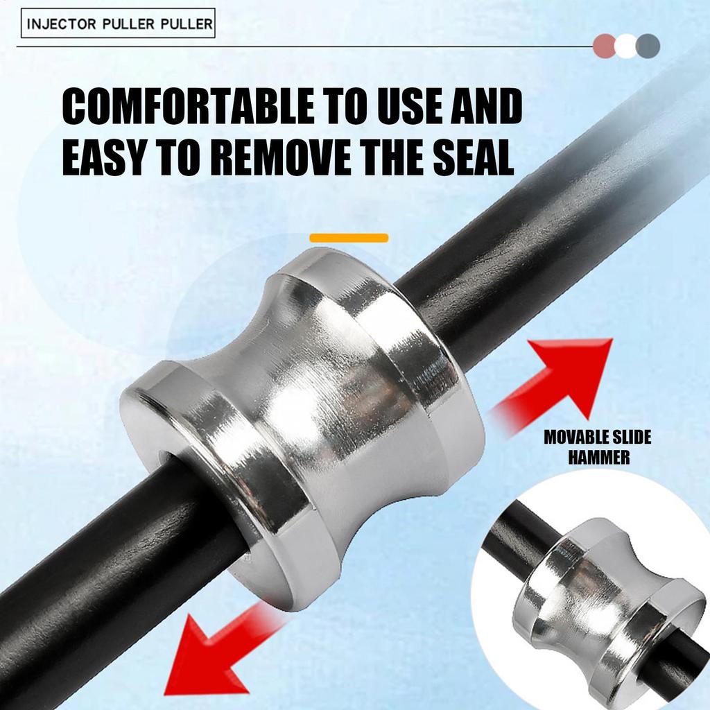 Professional Injector Puller Tool Kit, Safe & Efficient Air Vibration Removal For Automotive Repair, Enthusiasts & Vehicle Shops