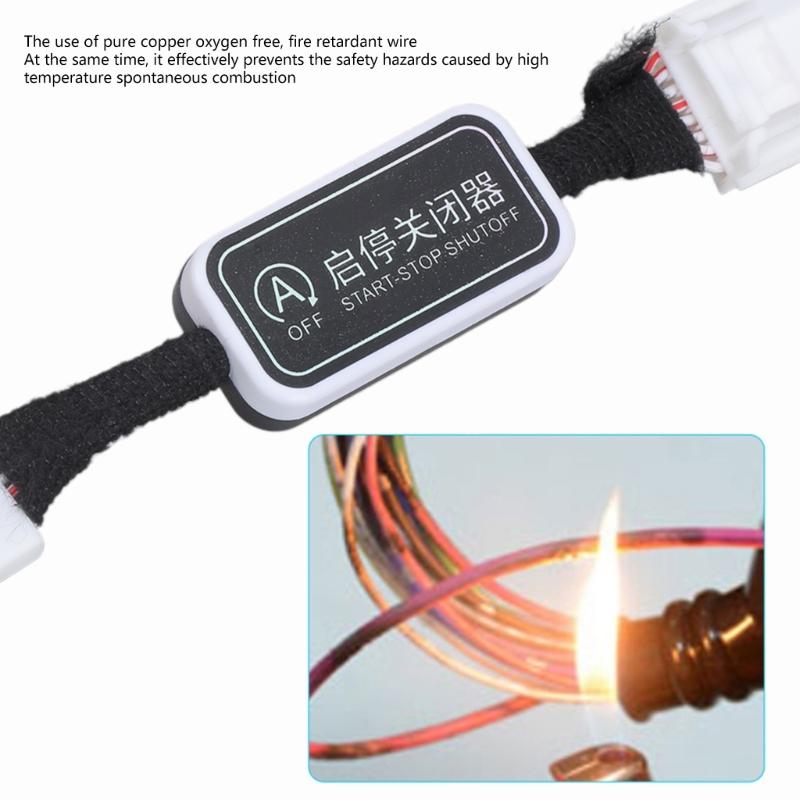 Módulo de Desativação do Start Stop do Motor Módulo de Contorno Estável do Start Stop do Motor Desativação Automática do Start Stop Adequado para Veículo