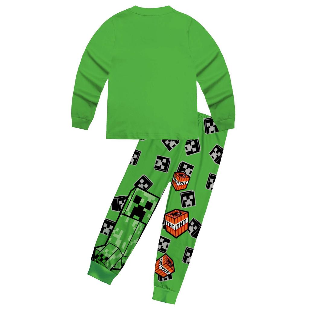 Minecraft Kids' Long Sleeve Pajama Set