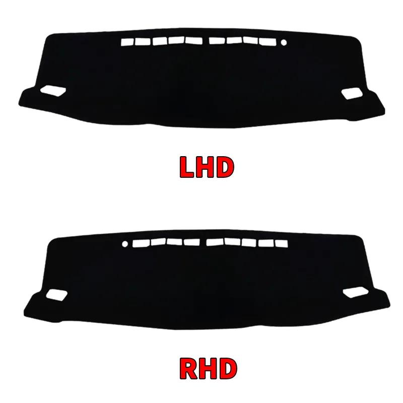 For Toyota Fortuner 2015 2016 2017- High Quality Dashboard Cover Dashmat Sunshade Anti‑UV Protector Dash Mat Pad Accessories
