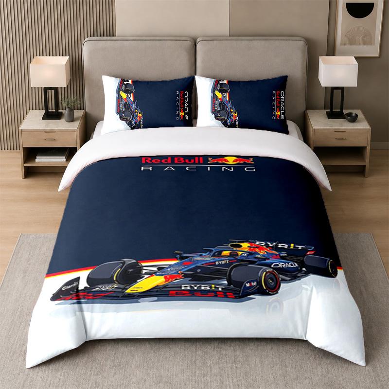 3-teiliges Bettwäsche-SetMax Verstappen Weiche Bettwäsche und zwei Kissenbezüge Heimschlafzimmer Dekor