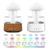 CH08 Seven-Color Rain Cloud Aroma Diffuser & Humidifier with Mushroom Lamp