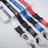 BAWO7 Mobile Phone Motorcycle Car Neck Strap Lanyard Keychain for Toyota Corolla Camry Yaris CHR Rav4 Avensis Auris Auto Accessories