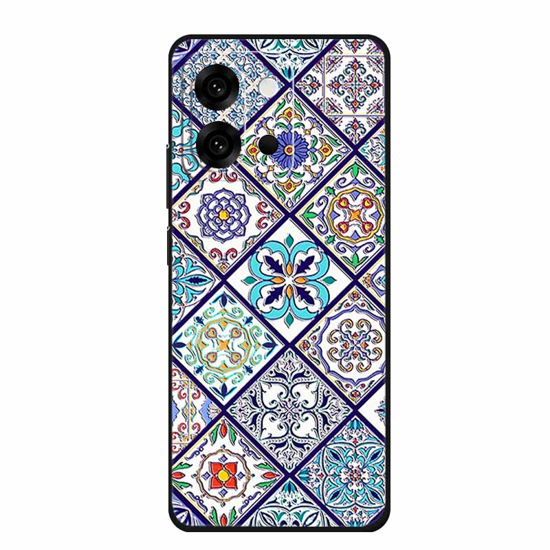 3D Emboss Case For OnePlus 13T 2025 Phone Case 13 T Coque Flowers Silicone Soft Back Cover For OnePlus 13s 2025 Case 13 s Funda