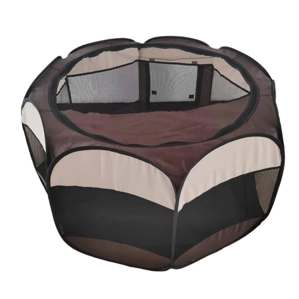 Oxford Cloth Folding Pet Playpen: Versatile Dog House In Multiple Colors