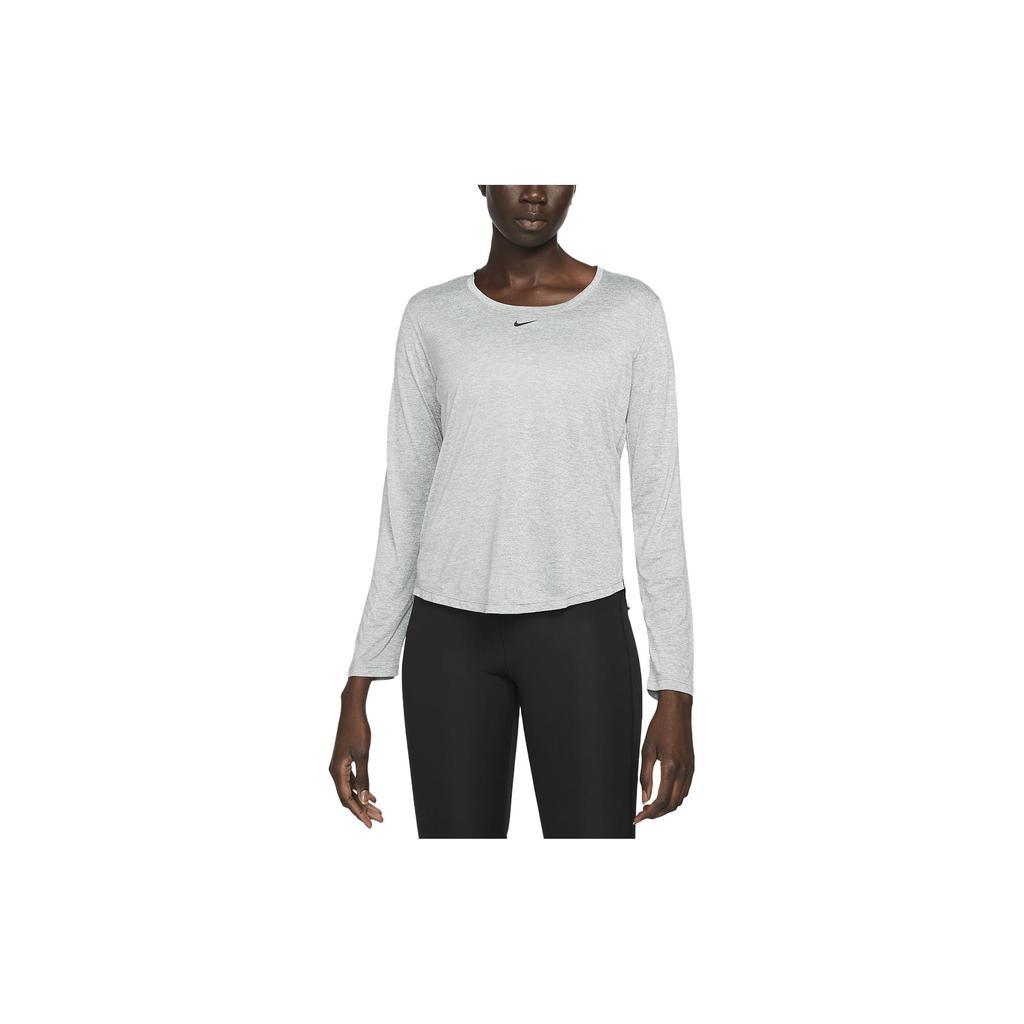 New Nike T Shirts Women's Light Gray DD0642-073