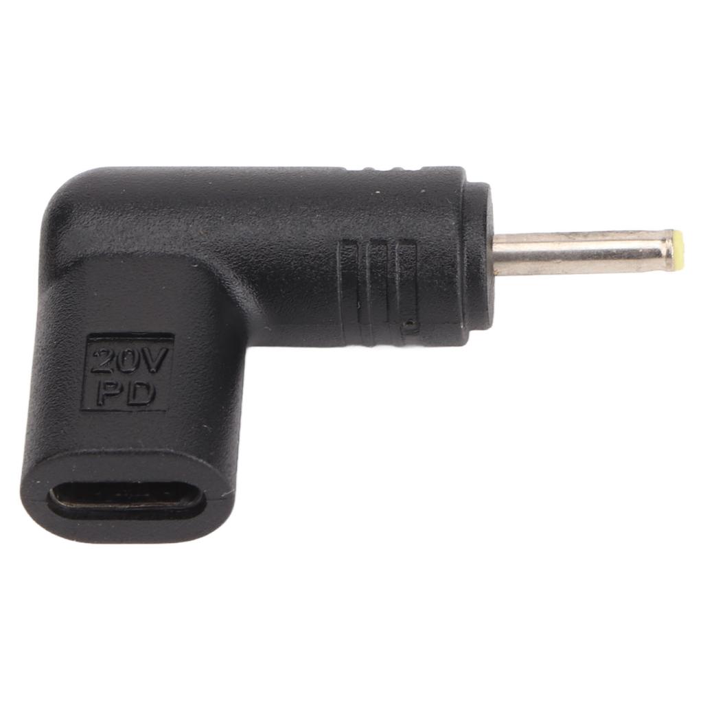 Female Type C to DC Adapter 2.5x0.7mm 18.5 to 20V 100W PD Fast Charge E Mark Chip Type C Female to DC Male Adapter