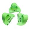 Plastic Sewing Ruler Templates Lockstitching Tool for Quilting Dressmaking with 3D Printing Technology Smooth Surfaces