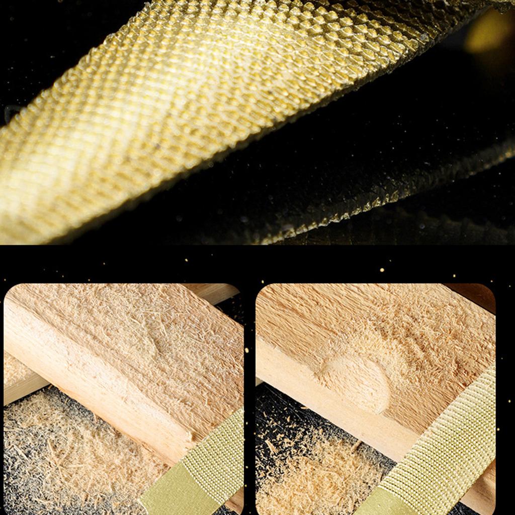 Holzschnitzerei Stahl Handfeile für Schreiner Holzbearbeitung Schärfen DIY Handwerk Verjüngtes Holzraspelwerkzeug 4"/6"/8"/10"/12"