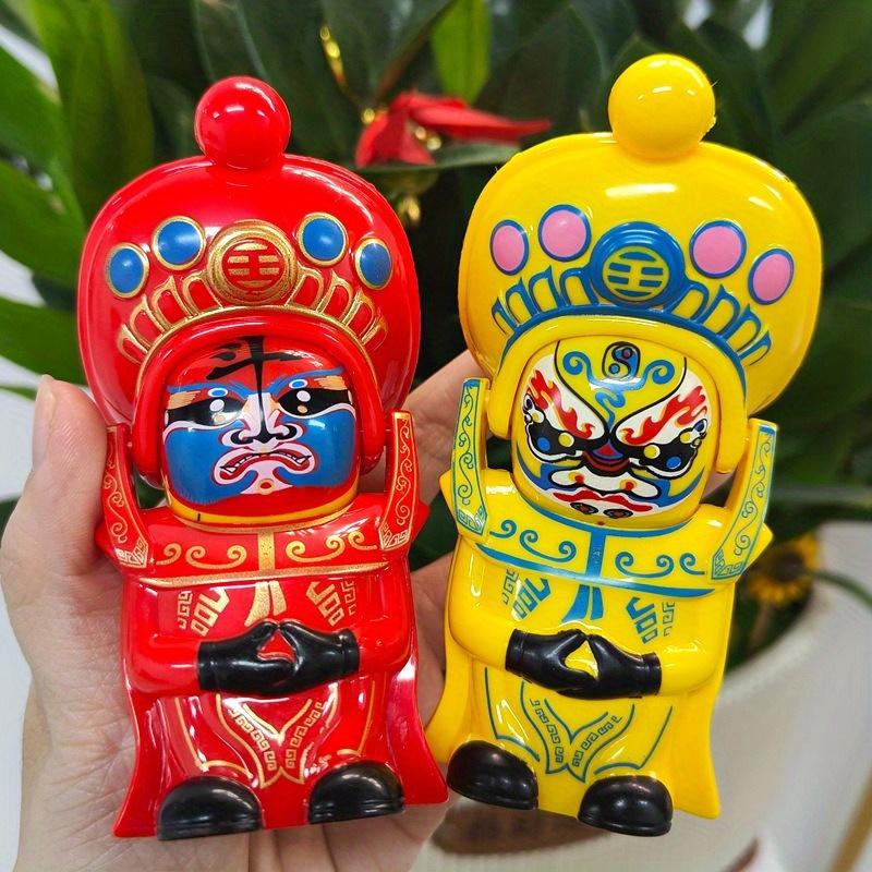 Sichuan Opera Face Changing Dolls Creative Chinese Cultural Toys for Boy Girl Souvenirs Decorations with Design