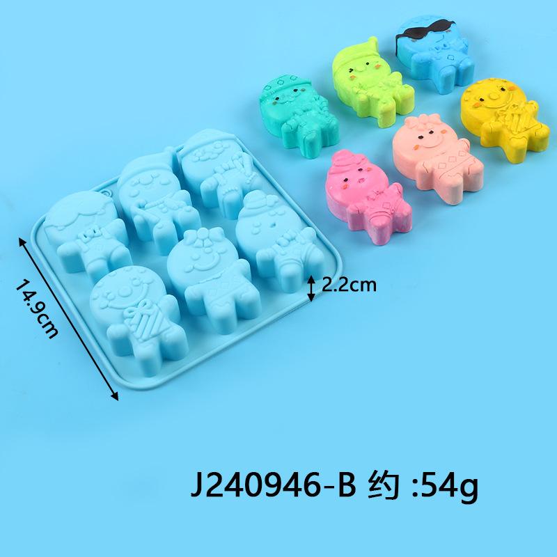 Chocolate Mold Kitchen DIY Baking Tools Cake Decoration Pumpkin Flower Leaf Ghost Jelly Mould Creative Ice Lattice Silicone Mold