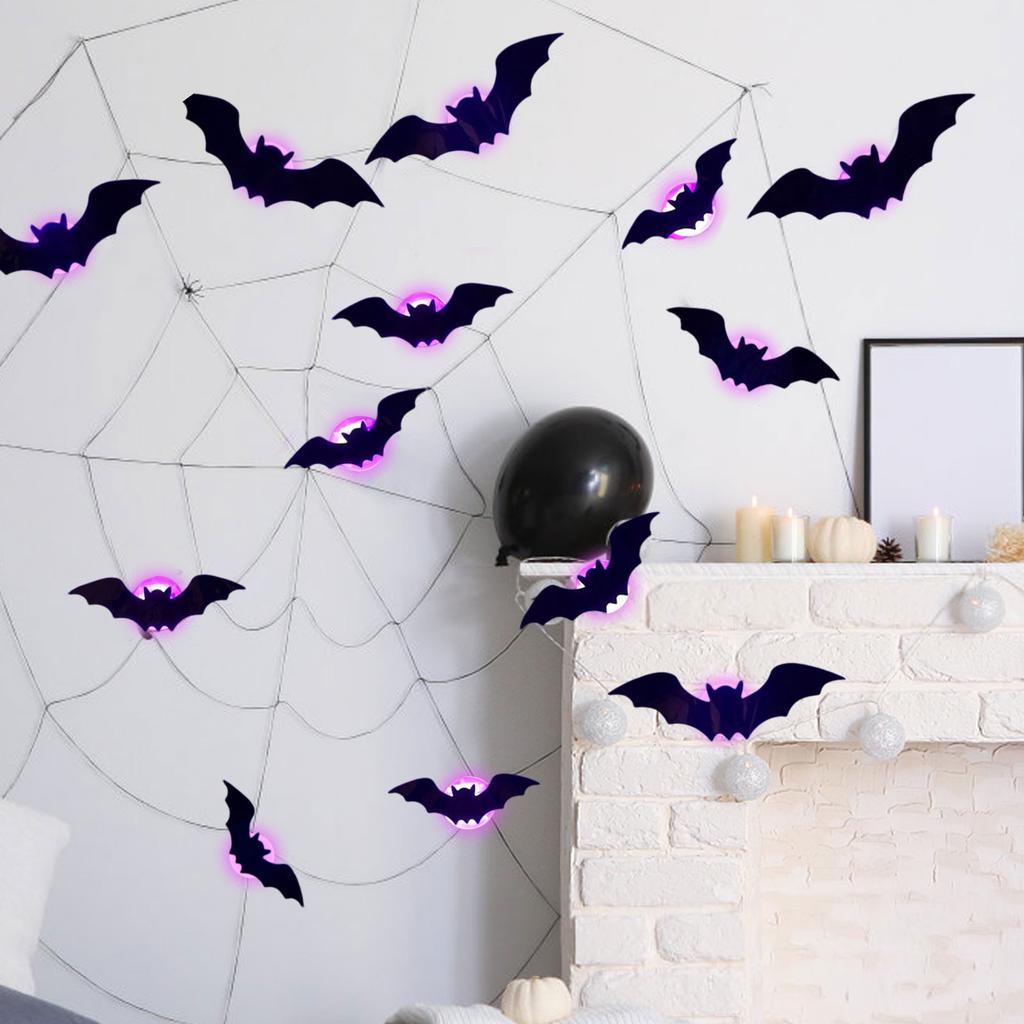 Halloween 3D Self-adhesive Sticker Children's Room Bedroom Party Atmosphere Decorative Wall Sticker