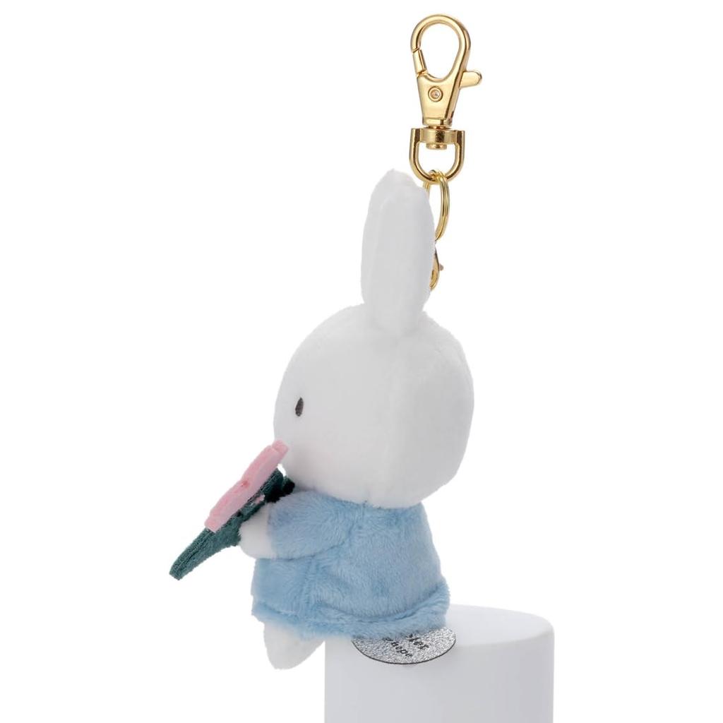Takara Tomy Arts Bruna Miffy Bloom Little Thank You Mascot Miffy Approximately 12cm (TAKARATOMY A.R.T.S) (Violet) Height