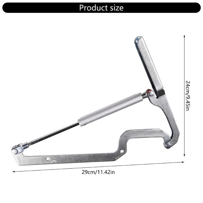 Universal Hydraulic Deck Box Hinge Replacement Part For Heavy Storage Lid Slow Closing Finger Safety Protective System