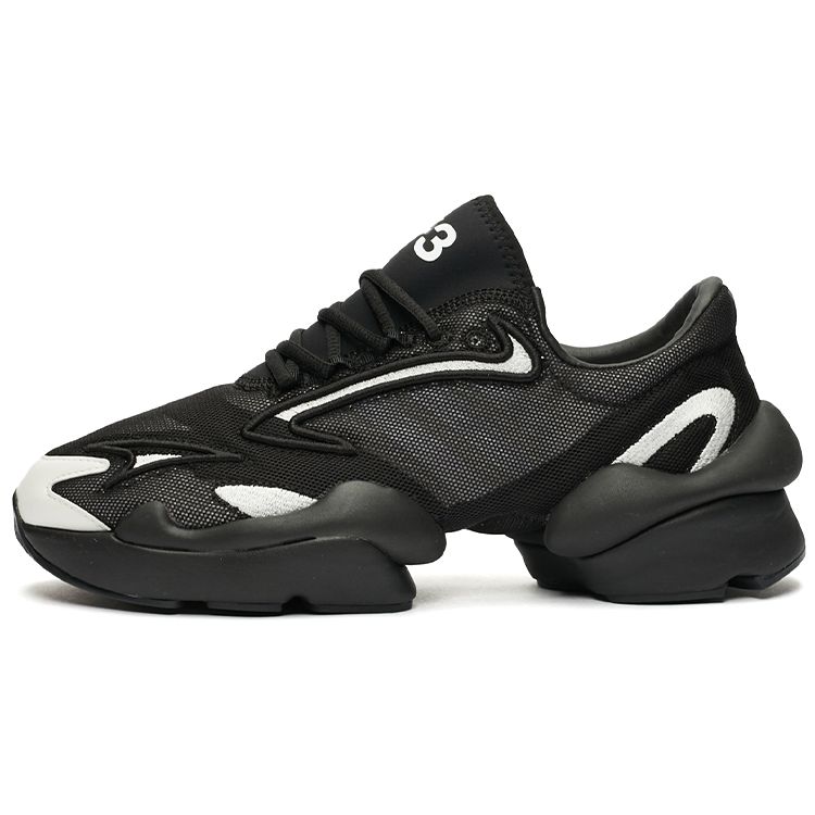 

Adidas Y-3 Ren Черно-белые кроссовки унисекс EH1467