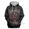 Ny Mote Dame/Herre 3D-trykk Cradle of Filth Hettegensere Hettegenser Topper Klær H01