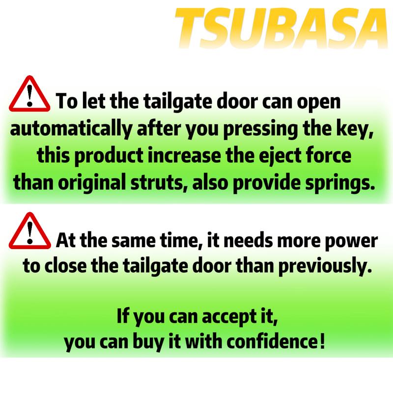 Auto Struts With Springs For Ford Mustang MK5 Coupe with Spoiler 2005-2014 Tailgate Trunk Boot Lift Supports Shock Damper Rod