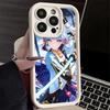 Genshin Impact Kamisato A-Ayaka Phone Case for iPhone 16 17 Air 16E 15 Pro Max 14 Plus 13 12 Mini Capa Soft Shell Silicone Funda