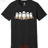 Flower Ghost T Shirt Halloween Vintage Vintage Slightly Unisex Versatile Homme Comfortable Stretched