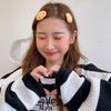 Cartoon Cookie Hair Clip Hairpins Cute Cookie Fun Quirky Side Clip Bangs Clip Student Girl Heart Hair Accessories