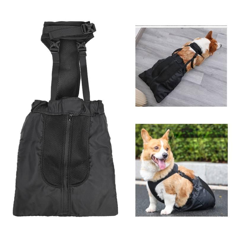 Drag Bag Dog For Disabled Pets Adjustable Back Legs Protect Walking Carrier