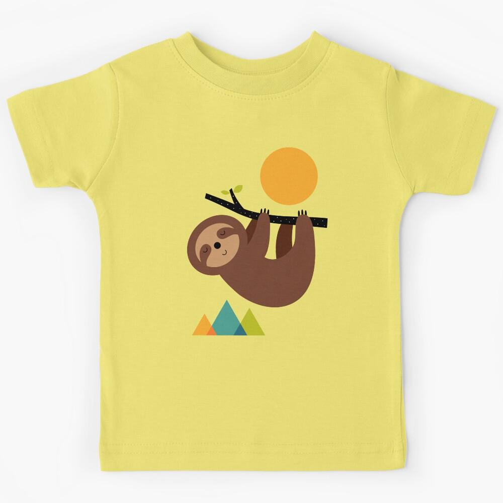 Keep Calm And Live Slow Kids T-Shirt 120