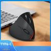 OLOEY Ergonomic Vertical Dual-Mode Wireless Office Mouse