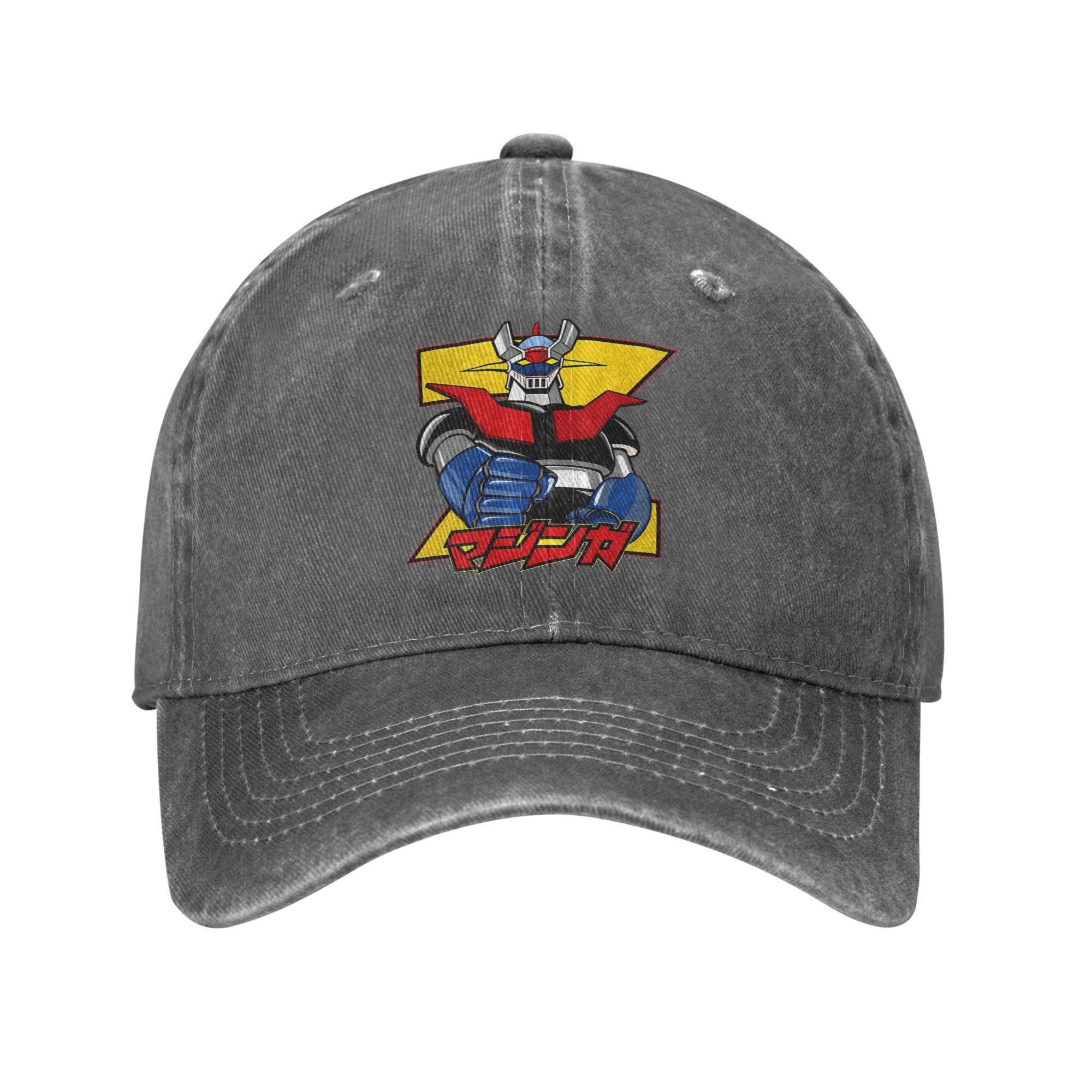 Mazinger Z Multicolor Hat Peaked Womens Cap Mazinger Robot Mazinger Z Personalized Visor Protection Hats One Size