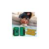 Minecraft Pencil Case, Large Pencil Case 3 Compartment Filled with School Supplies, Gifts (Green Creeper)