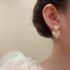 Luxus Kristall Herz Liebe Ohrstecker Für Frauen Mädchen Französisch Ins Vintage 2025 Mode Koreanisch Hochzeit Romantischer Schmuck Geschenke