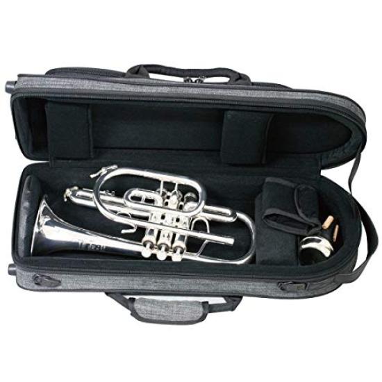 Kikutani Trumpet Case Tweed Brown TR-Tweed