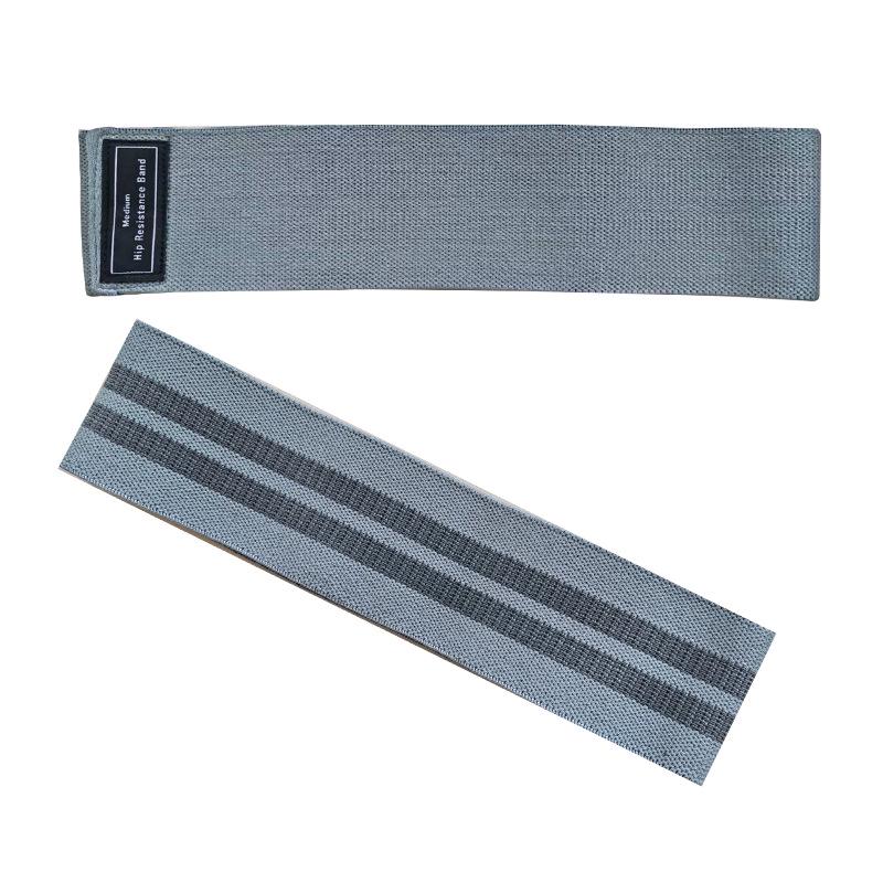 Polyester Cotton Yoga Resistance Bands Set - Booty, Squat, and Hip Lift Fitness Elastic Bands In Stock