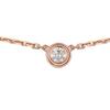 DAmour Series Delicate Layered 18K Gold Diamond Necklace Women Necklace Rose-Gold B7224516