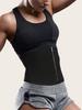 Waist Trainer For Women Sauna Sweat Belt Waist Trimmer Silvery Shaper Slimming Corset
