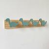 Wall Mounted Storage Hook Strong Load-bearing Dinosaur Shaped Bedroom Entryway Wooden Clothes Hook Coat Hanging Rack