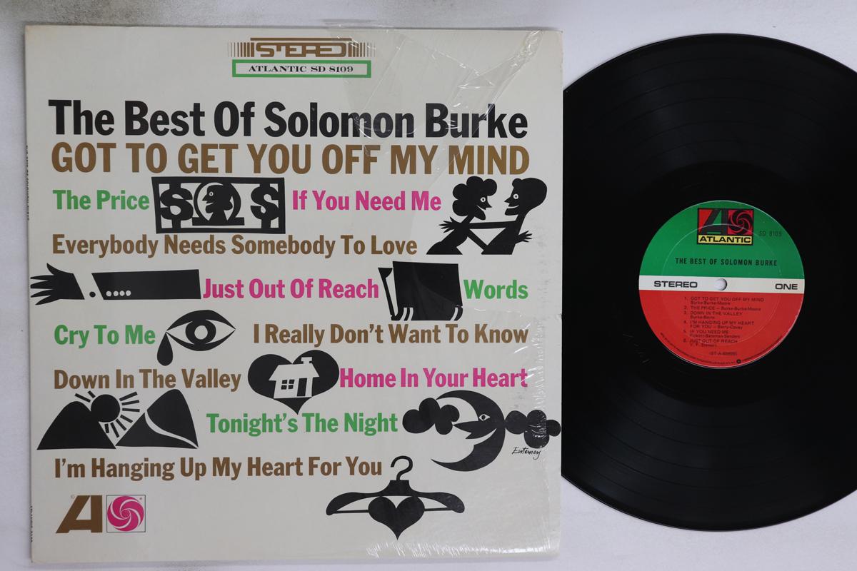 

LP Record SOLOMON BURKE - Best Of Solomon Burke SD8109 ATLANTIC US Soul/Funk Used